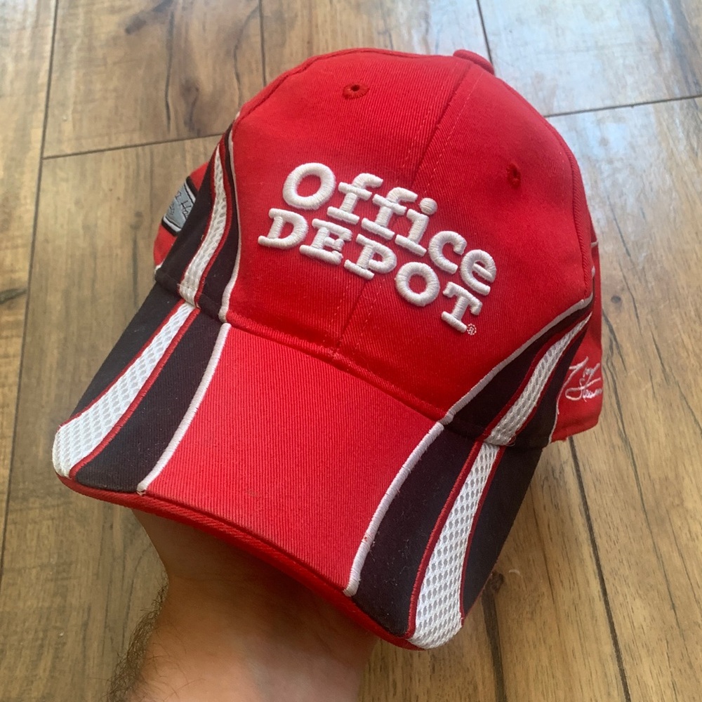 Office Depot Stewart-Haas Racing Tony Stewart #14 Red Adjustable Baseball Hat